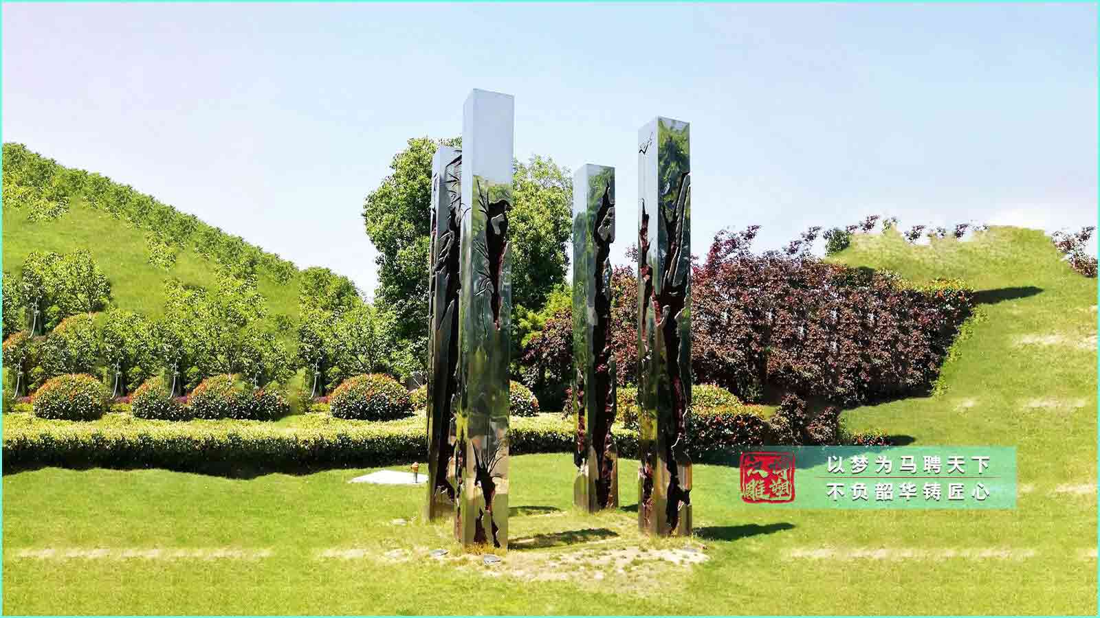 異形不銹鋼雕塑,城市廣場不銹鋼雕塑,鏡面不銹鋼雕塑